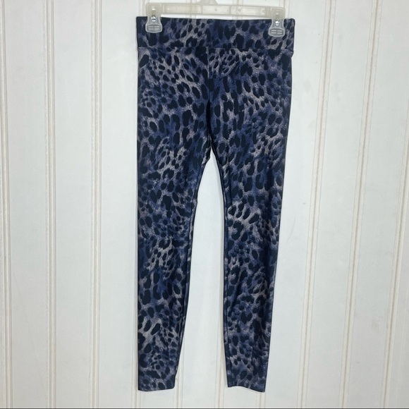 Koral Drive Cheetara Leggings, Blue Cheetah Print 215 - Picture 5 of 8